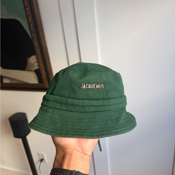 Jacquemus Green Bucket Hat - Picture 1 of 7